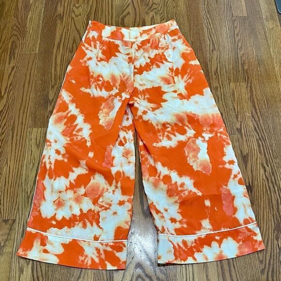 Thakoon Cropped Floral Palazzo Pants - Picture 2 of 4